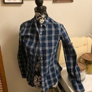 J Crew plaid shirt